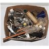 Image 1 : LARGE BOX OF MISC. HOME IMPROVEMENTS ITEMS
