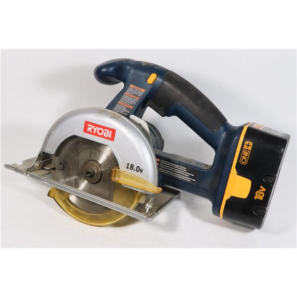 RYOBI CORDLESS SAW