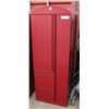 Image 1 : RED METAL STORAGE -LIKE A LARGE LOCKER OR WARDROBE