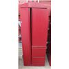 Image 1 : RED METAL STORAGE -LIKE A LARGE LOCKER OR WARDROBE