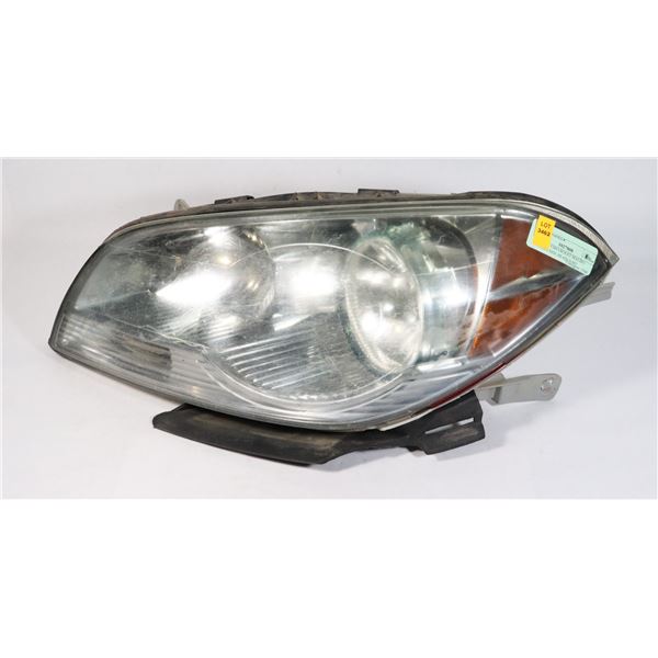 2008-2012 CHEVROLET MALIBU DRIVERS SIDE HEADLIGHT