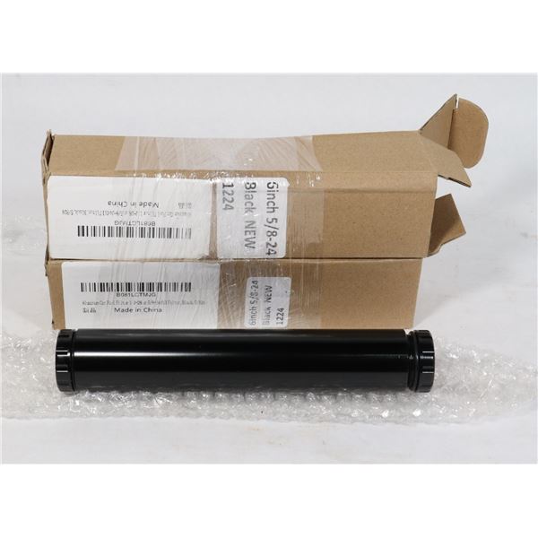 LOT OF 2 6INCH 5/8-24 ALUMINUM CAR FUEL FILTER