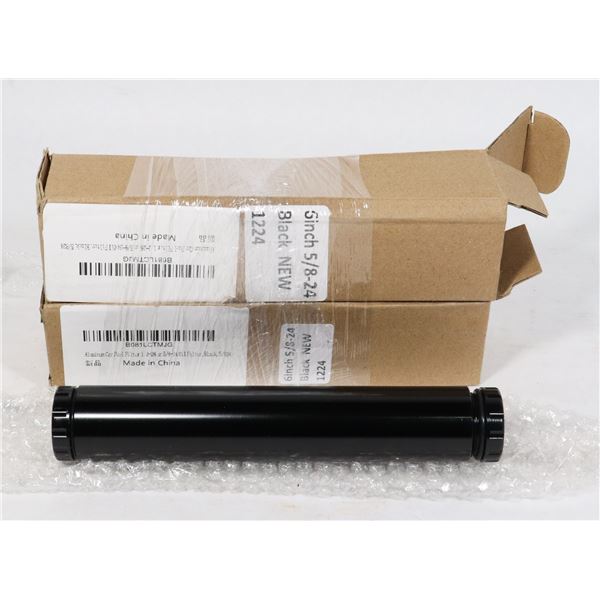 LOT OF 2 6INCH 5/8-24 ALUMINUM CAR FUEL FILTER