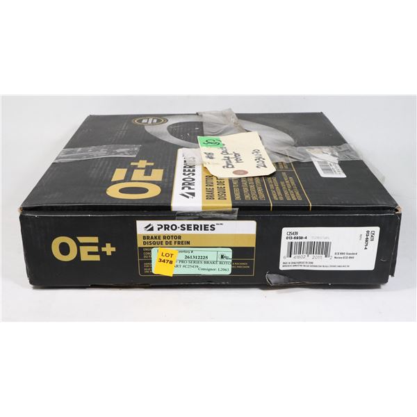 ONE OE+ PRO SERIES BRAKE ROTOR NEW PART #C25439