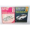 Image 1 : SUBARU AND VW REPAIR MANUALS