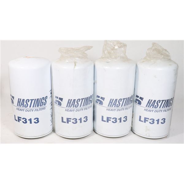 LOT OF 4 NEW HASTINGS HEAVY DUTY FILTERS LF313