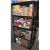 Image 1 : BLACK PLASTIC SHELVING UNIT, GOOD CONDITION