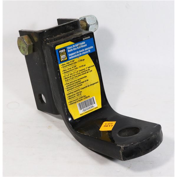 POWER FIST CLASS III ADJUSTABLE MULTI-USE BALL