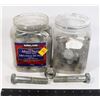 Image 1 : TWO TUBS OF LARGE BOLTS, SIZE NOT MARKED