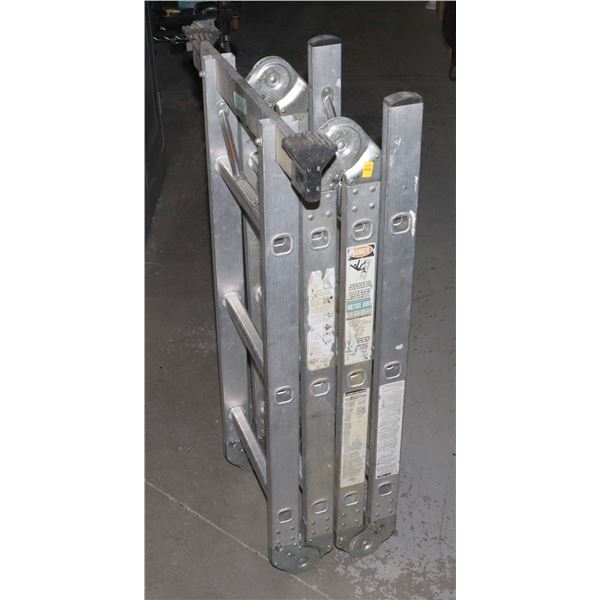 MULTI ADJUSTABLE LADDER IN GOOD USED CONDITION