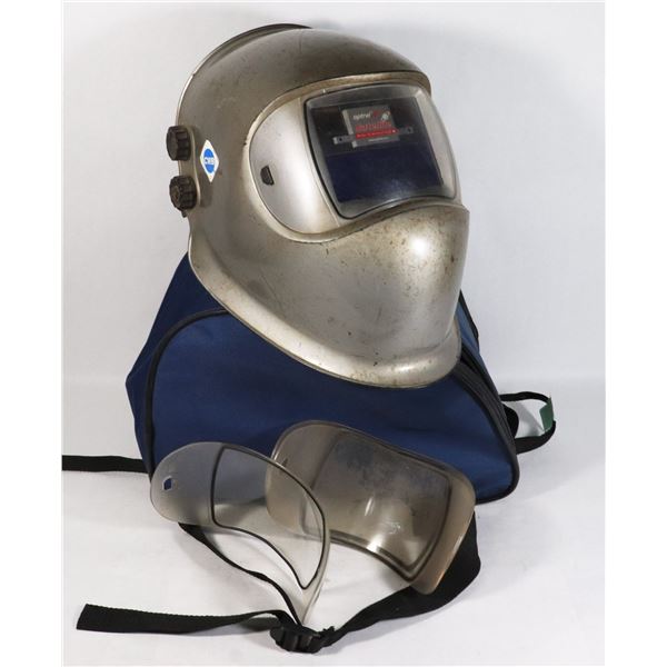 OPTREL WELDING HELMET WITH CASE