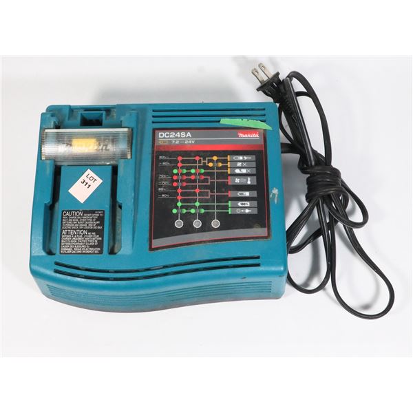 MAKITA BATTERY CHARGER DC24SA