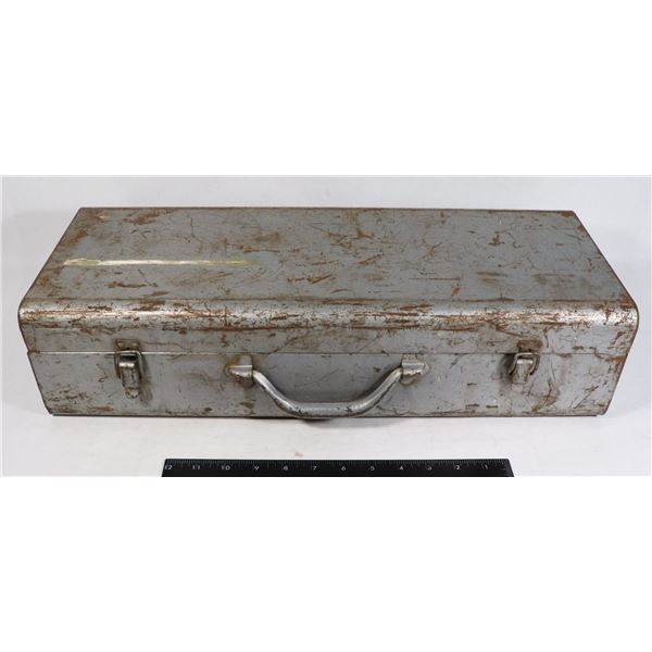 EMPTY METAL TOOL BOX
