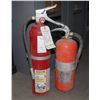 Image 1 : TWO CHARGED FIRE EXTINGUISHERS PAST