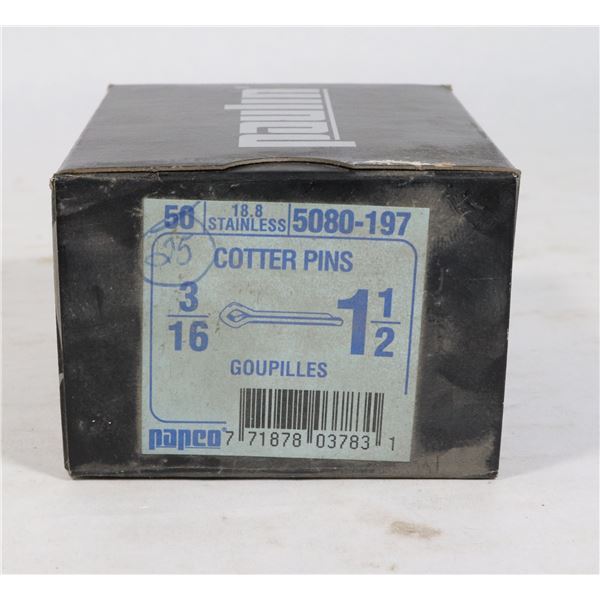25 3/16 COTTER PINS