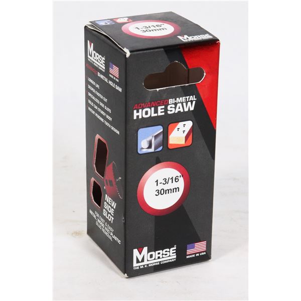 MORE 1-3/16" HOLE SAW