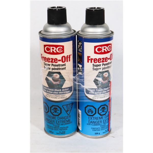 BUNDLE OF 2 CRC FREEZE-OFF SUPER PENETRANT