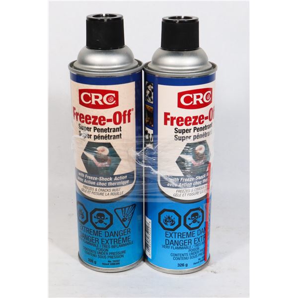 BUNDLE OF 2 CRC FREEZE-OFF SUPER PENETRANT