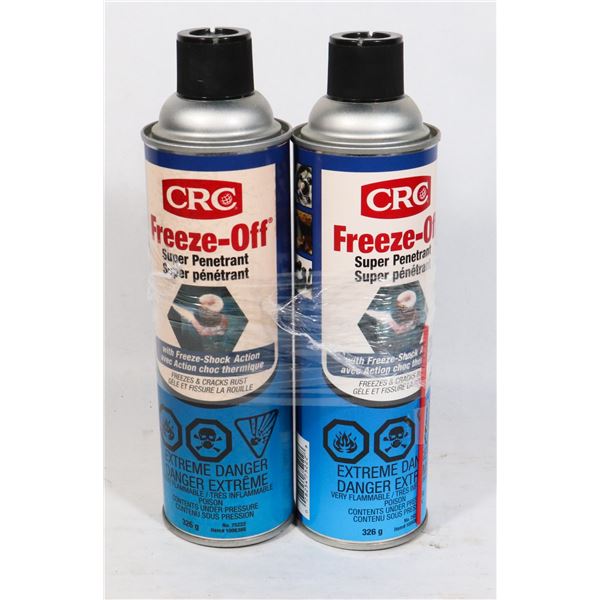 BUNDLE OF 2 CRC FREEZE-OFF SUPER PENETRANT