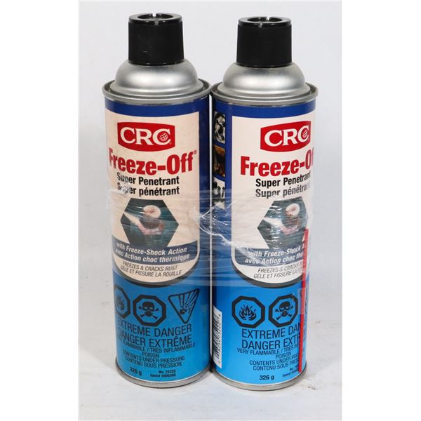 BUNDLE OF 2 CRC FREEZE-OFF SUPER PENETRANT