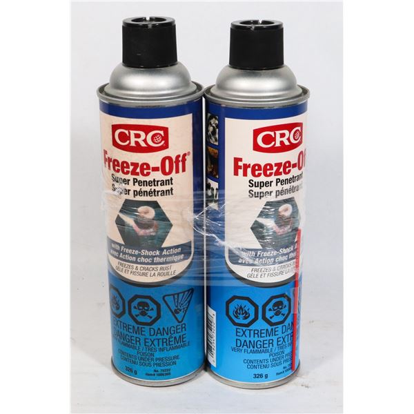 BUNDLE OF 2 CRC FREEZE-OFF SUPER PENETRANT