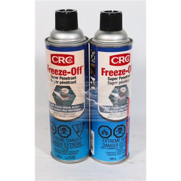 BUNDLE OF 2 CRC FREEZE-OFF SUPER PENETRANT