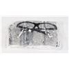 Image 1 : UVEX BLACK FRAME CLEAR LENS SAFETY GLASSES