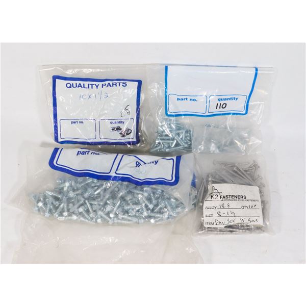 LOT OF VARIOU SCREWS