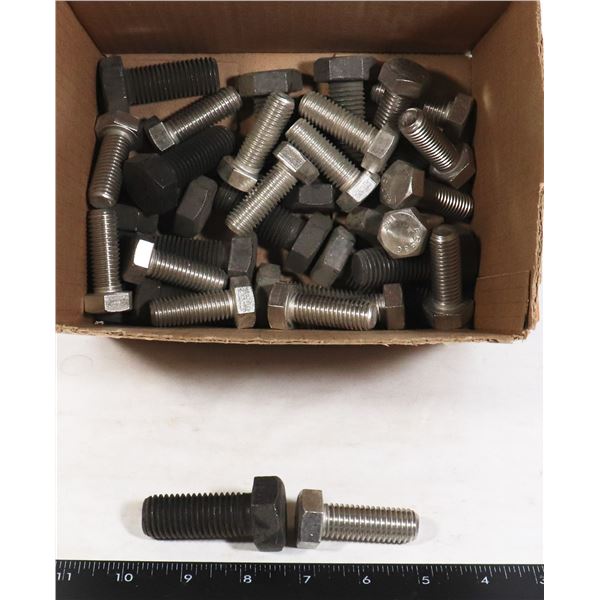 LOT OF LARGE BOLTS