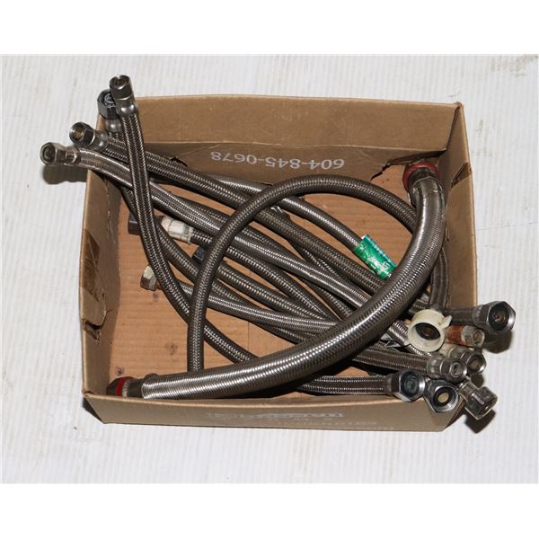 LARGE BUNDLE OF STAINLESS STEEL PLUMBING