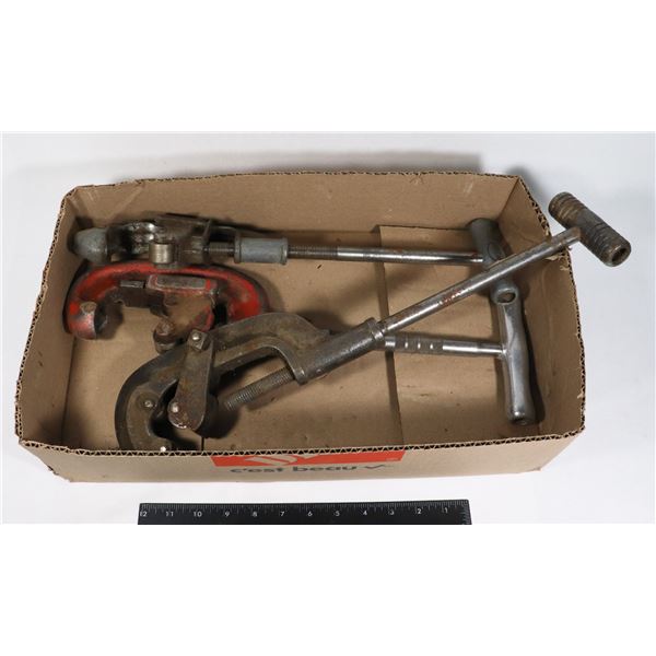 LOT OF 3 LARGE PIPE CUTTERS