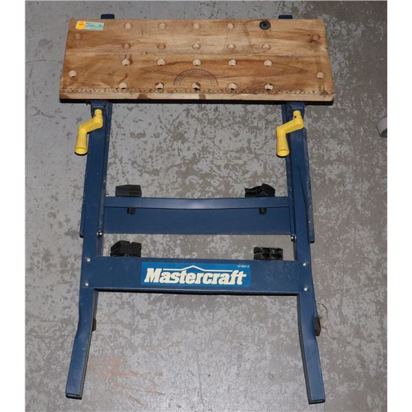 MASTERCRAFT ADJUSTABLE WORK TABLE