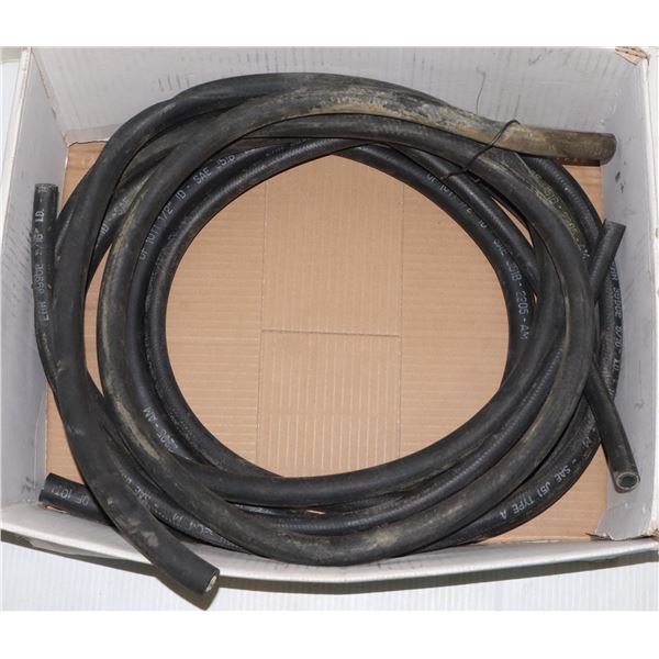 BOX OF ASSORTED LENGTH COMMERCIAL HOSE