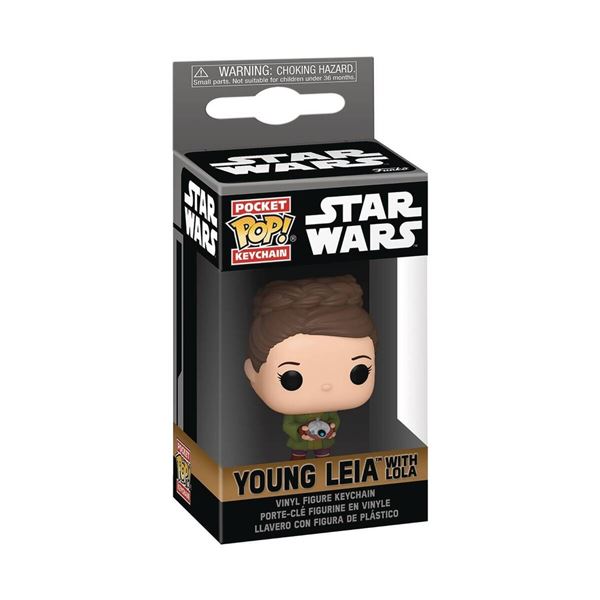 NEW POCKET POP KEYCHAIN STAR WARS YOUNG LEIA