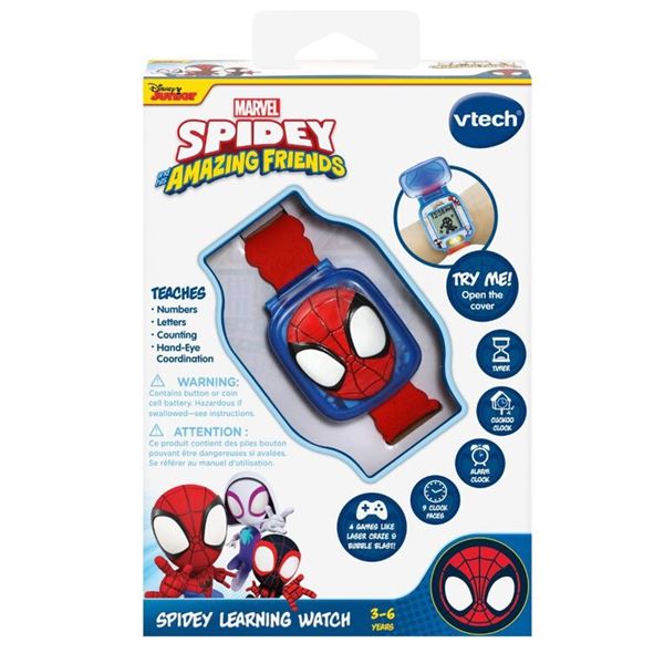 NEW MARVEL SPIDEY AMAZING FRIENDS SPIDEY WATCH