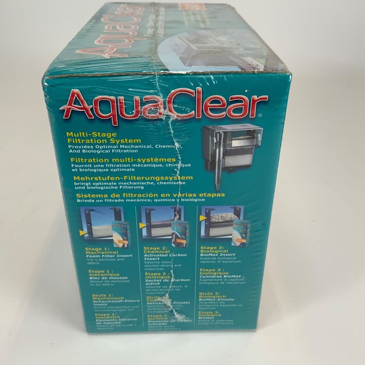 NEW AQUACLEAR MULTI-STAGE FILTRATION SYSTEM
