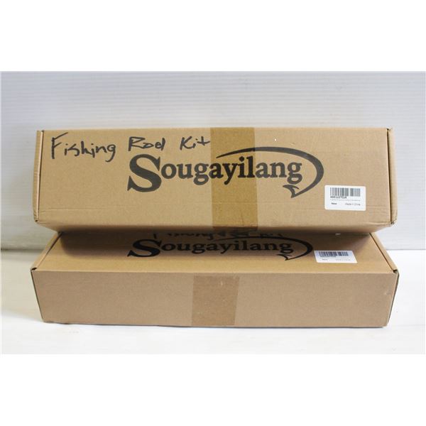 TWO SOUGAYILANG FISHING ROD KITS