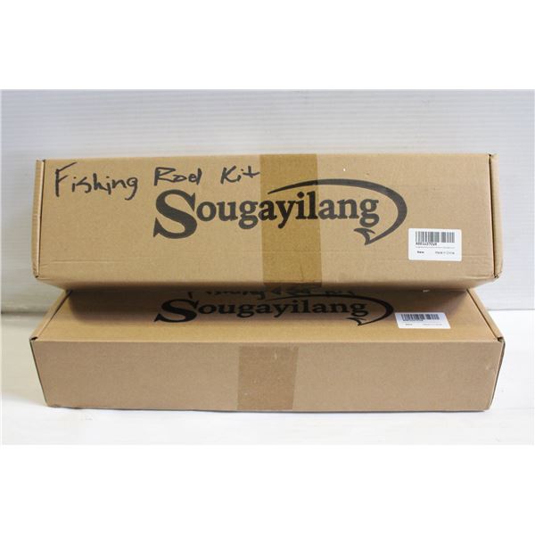 TWO SOUGAYILANG FISHING ROD KITS