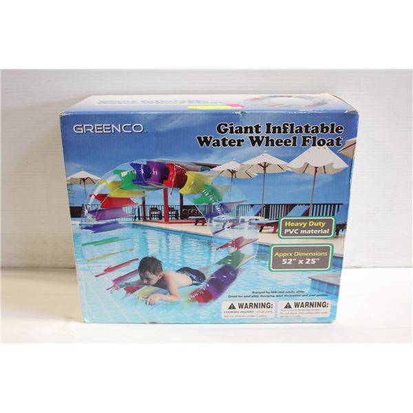 GIANT INFLATABLE WATER WHEEL