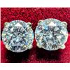 Image 1 : BZ2107-1E 14K LAB DIAMOND 1.04CT EARRINGS