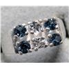 Image 1 : BZ2107-34E SILVER CZ RING