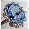 Image 1 : BZ2107-28E SILVER COLOR CZ RING