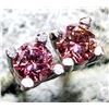 Image 1 : BZ2107-32E 14K LAB PINK DIAMOND 0.05CT EARRINGS
