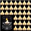 Image 1 : NEW 24 PIECES WATERPROOF CANDLES PARTY POOL