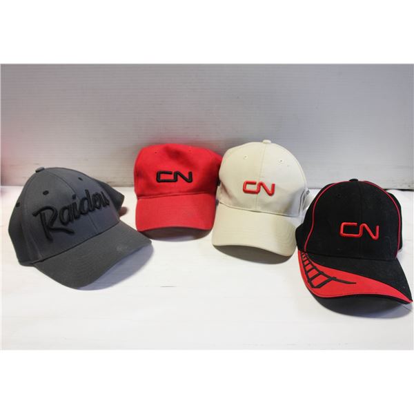 CN RAIL BASEBALL CAPS