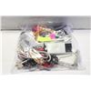 Image 1 : BAG OF APPLE CORDS & ACCESSORIES INCL. IPOD,