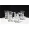 Image 1 : 4 CAT ETCHED BEER GLASSES