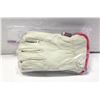 Image 1 : 3 PAIRS OF LEATHER WORK GLOVES (2 LINED PAIRS