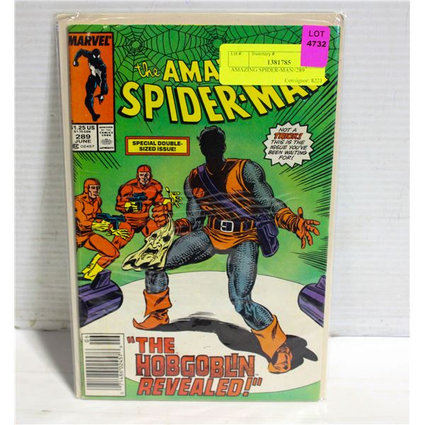 AMAZING SPIDER-MAN#289