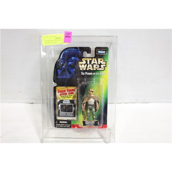 PRUNE FACE SEALED IN CASE ACTION FIGURE